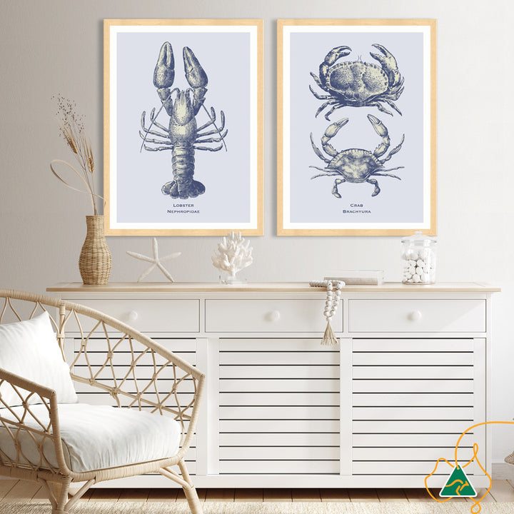 SEA LOBSTER - Framed Print