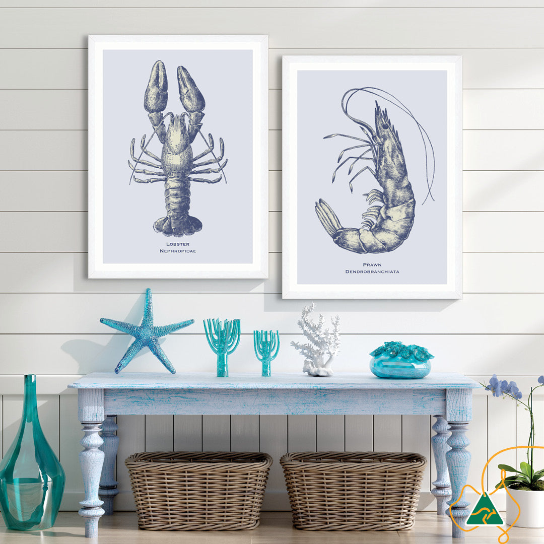 SEA LOBSTER - Framed Print