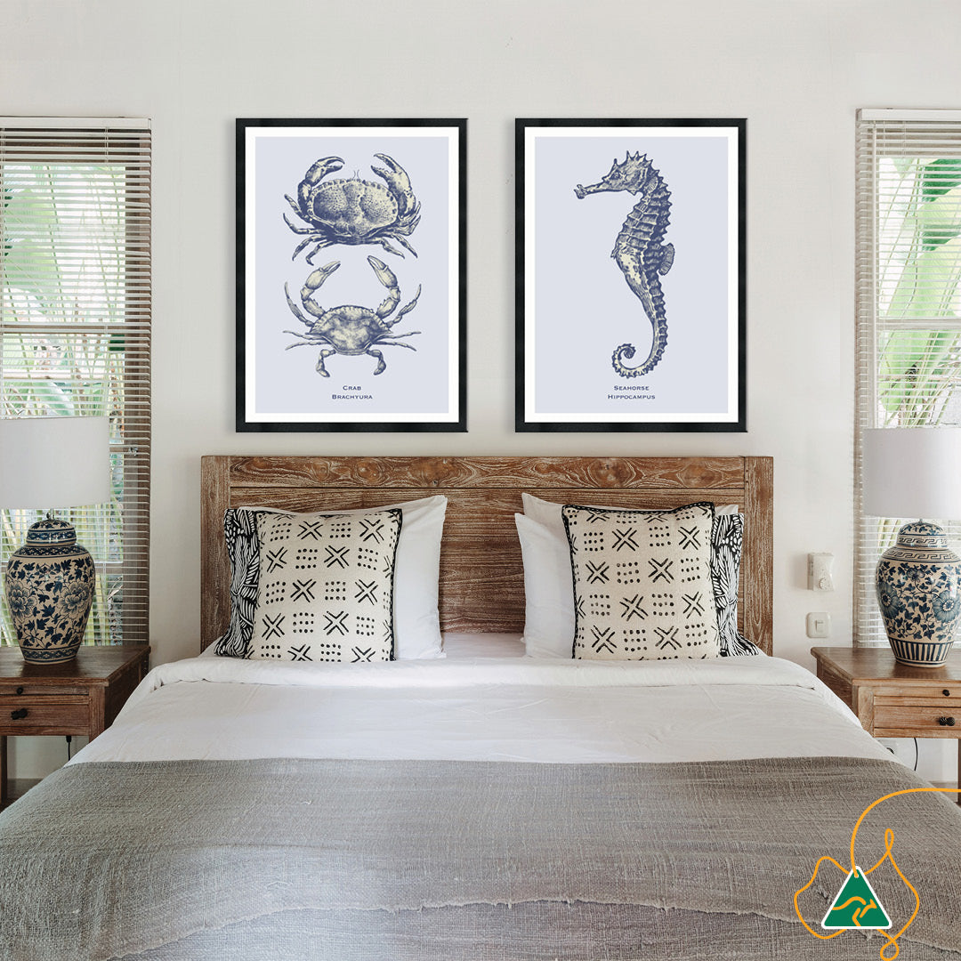 SEA CRAB - Framed Print