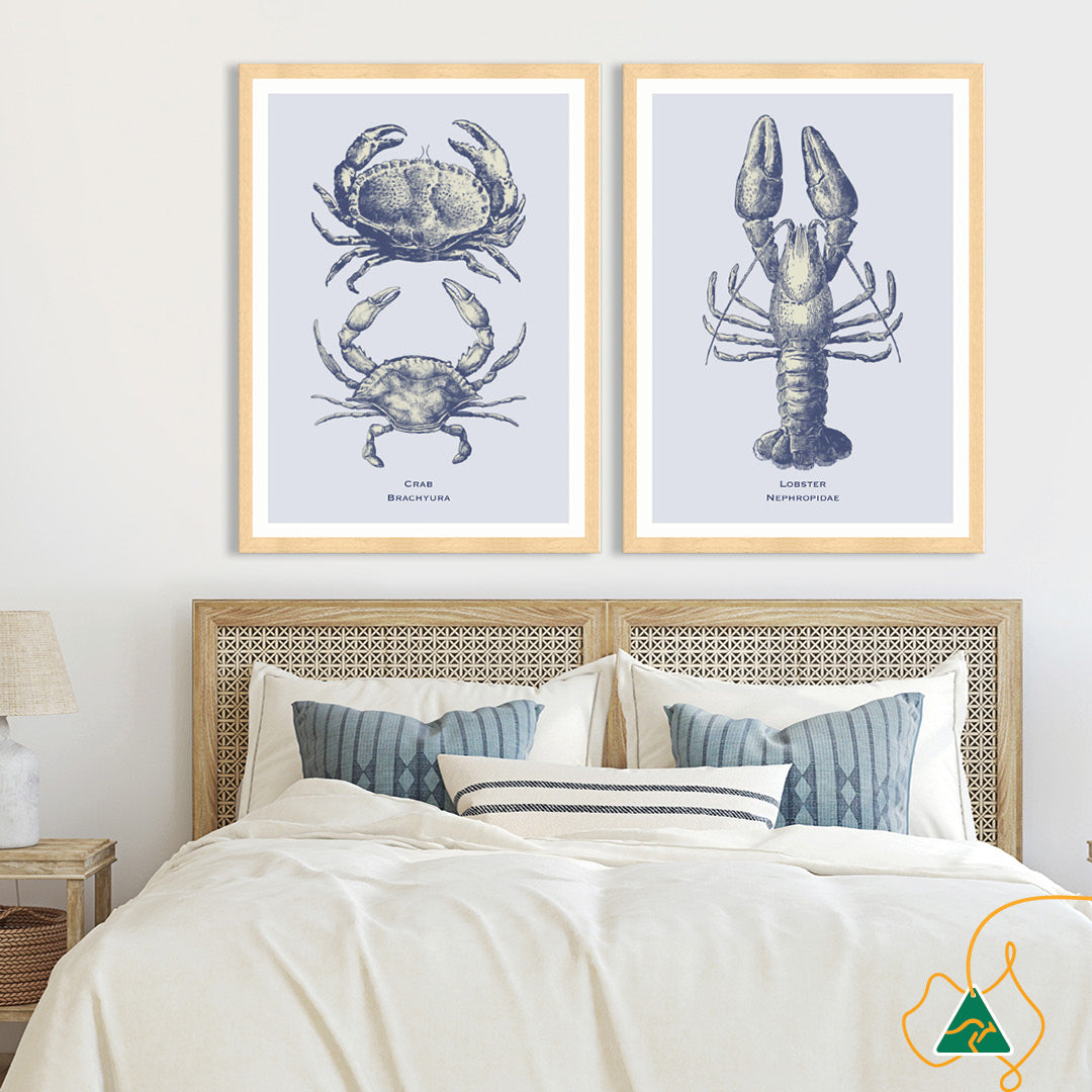 SEA CRAB - Framed Print