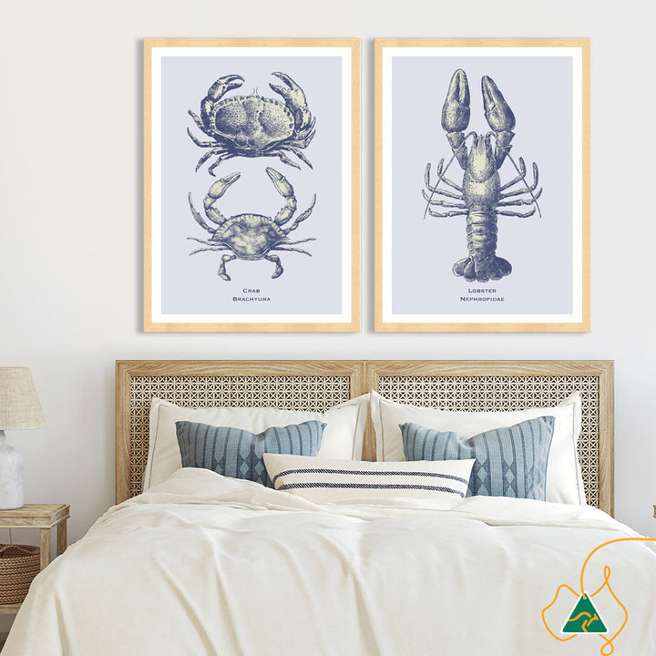 SEA CRAB - Framed Print