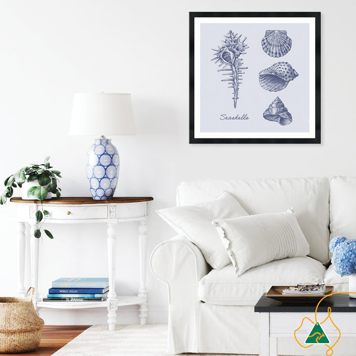 SEA SHELLS I - Framed Print