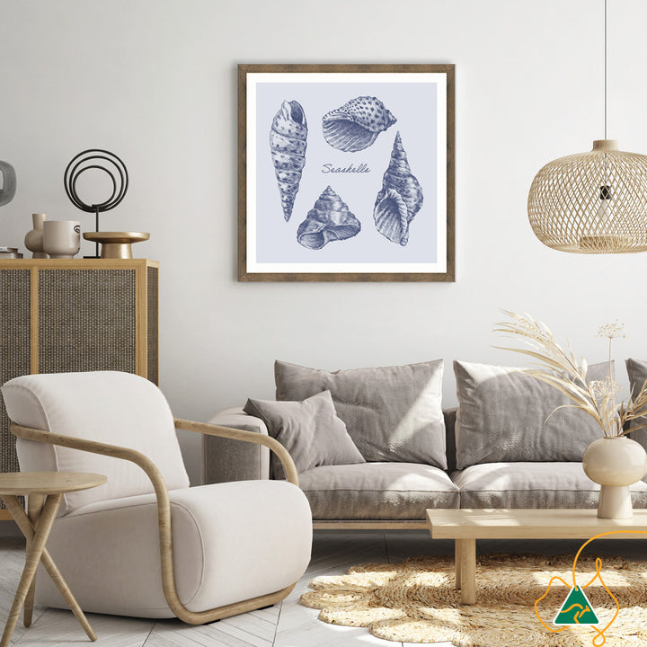 SEA SHELLS II - Framed Print