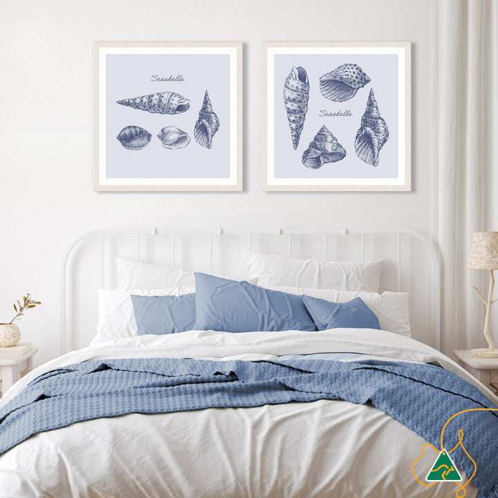 SEA SHELLS III - Framed Print