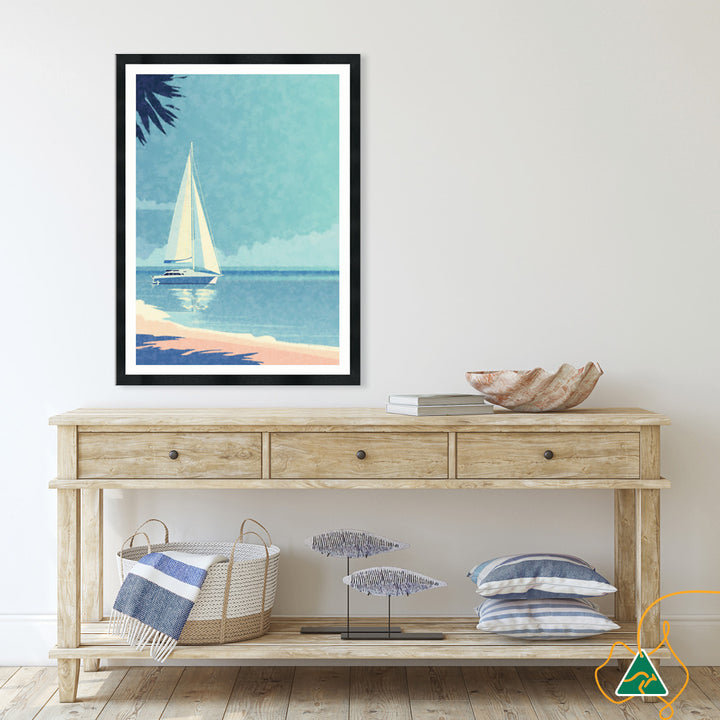 VACATION I - Framed Print