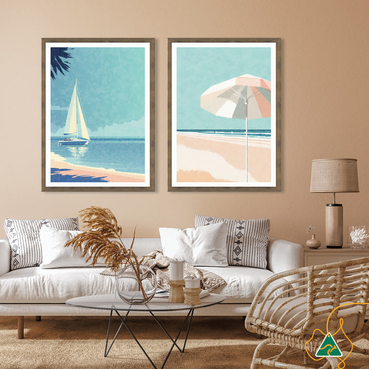 VACATION I - Framed Print