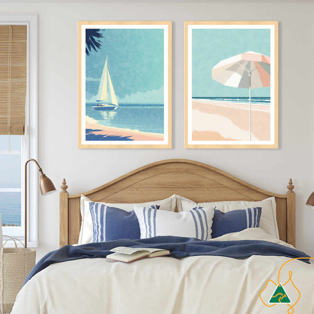 VACATION I - Framed Print