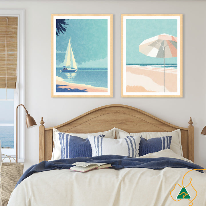 VACATION I - Framed Print