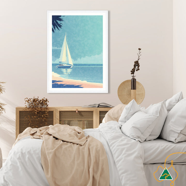 VACATION I - Framed Print
