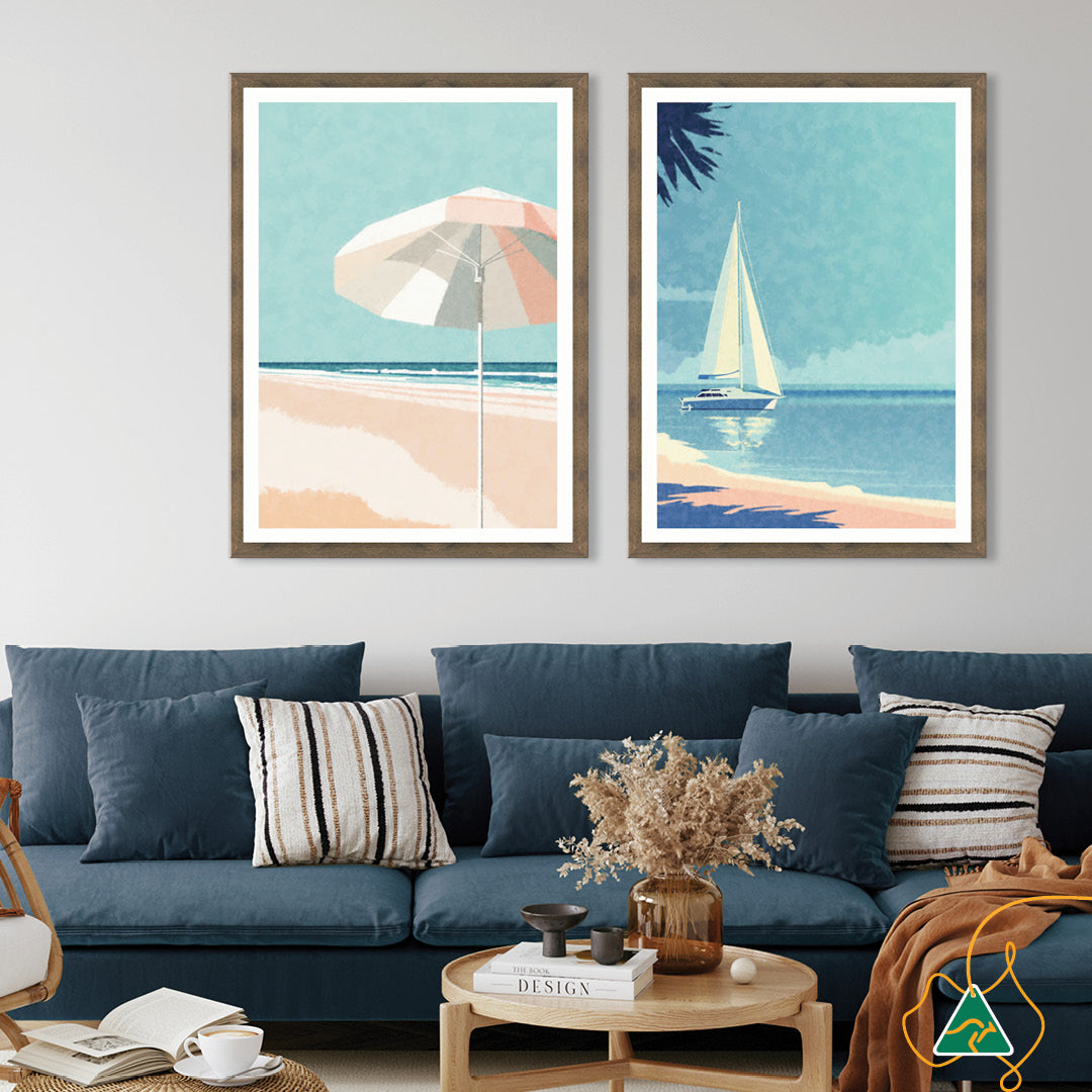 VACATION II - Framed Print
