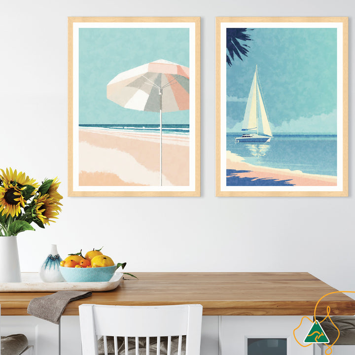 VACATION II - Framed Print