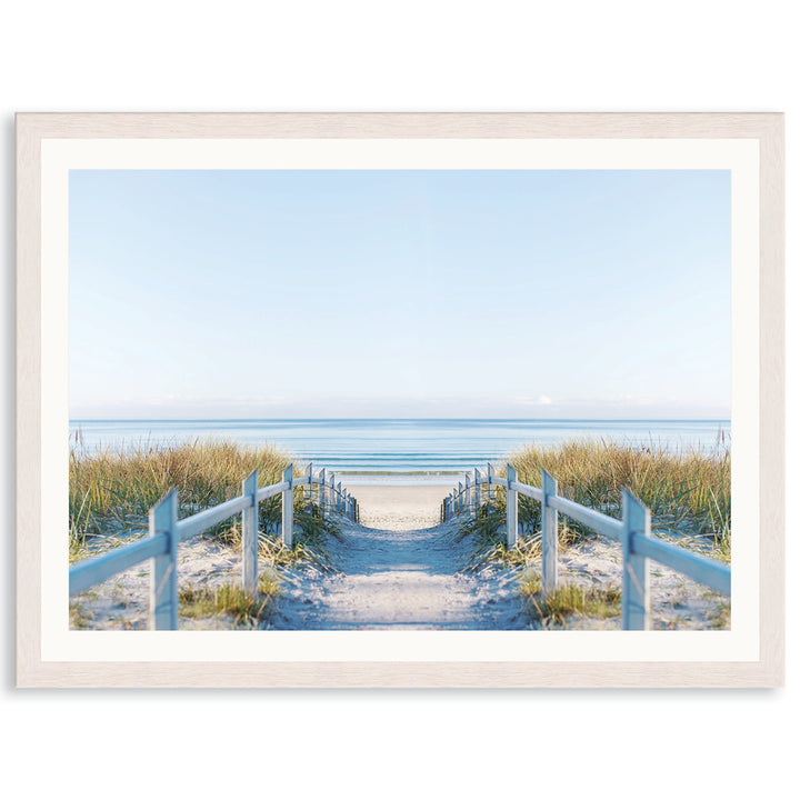 BEACH PATHWAY - Framed Print