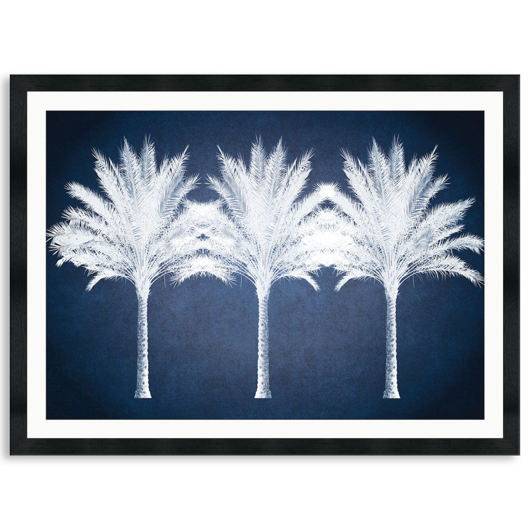 SUMMER PALM - Framed Print