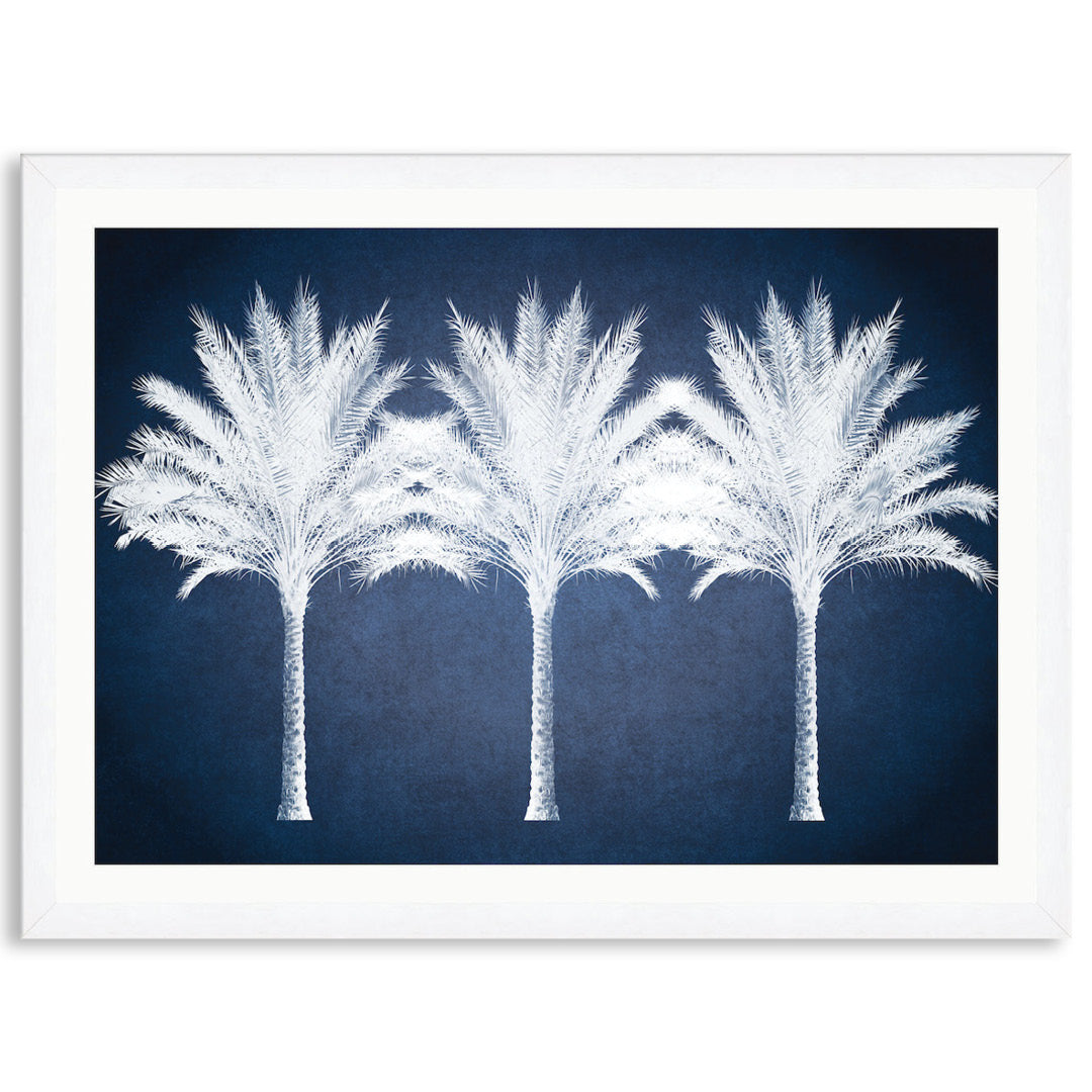 SUMMER PALM - Framed Print