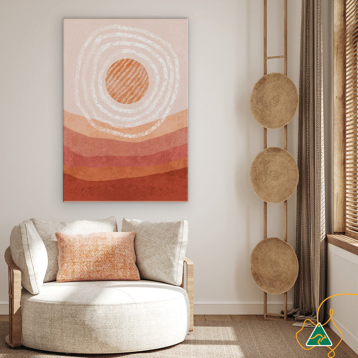 AUSTRALIAN SUN I - Canvas Print