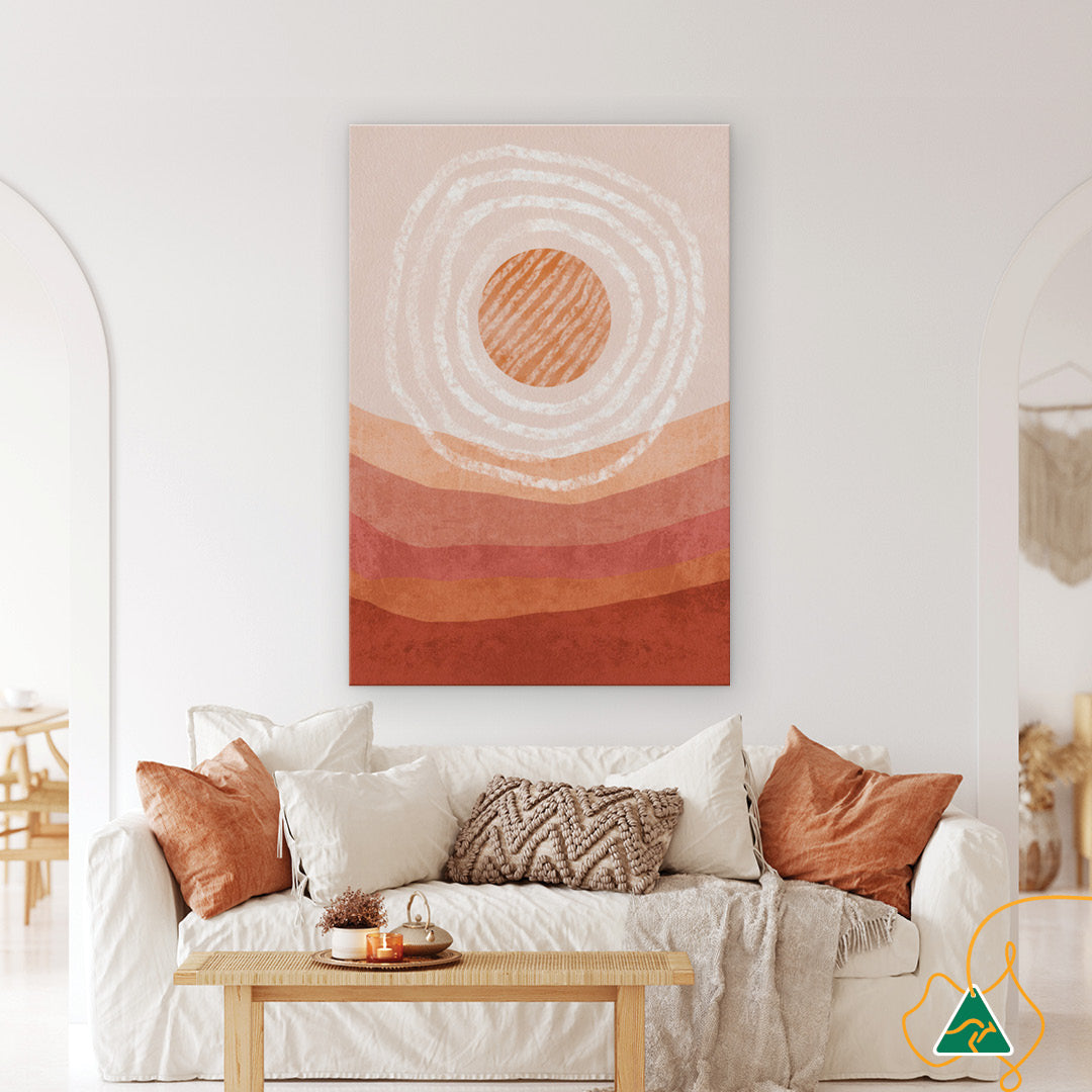 AUSTRALIAN SUN I - Canvas Print