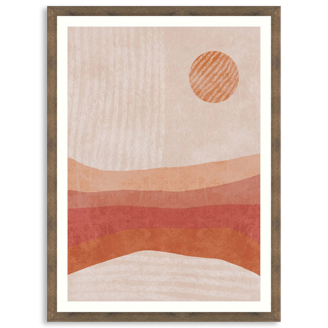 AUSTRALIAN SUN II - Framed Print