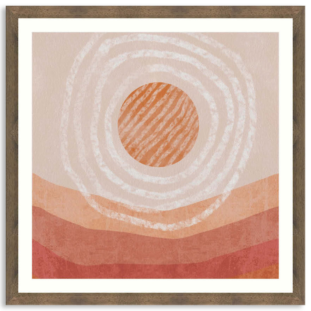 AUSTRALIAN SUN III - Framed Print