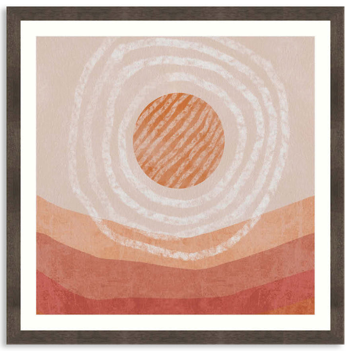 AUSTRALIAN SUN III - Framed Print