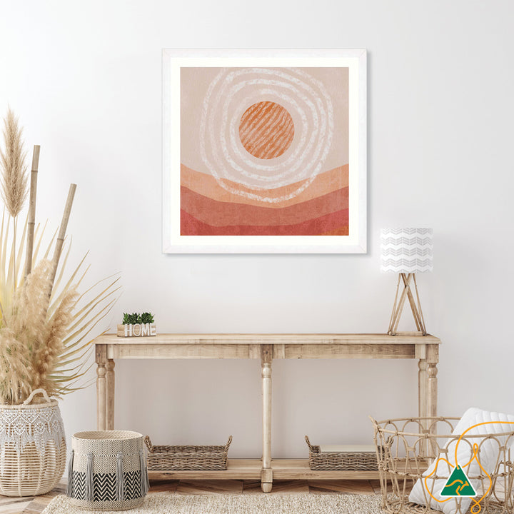 AUSTRALIAN SUN III - Framed Print