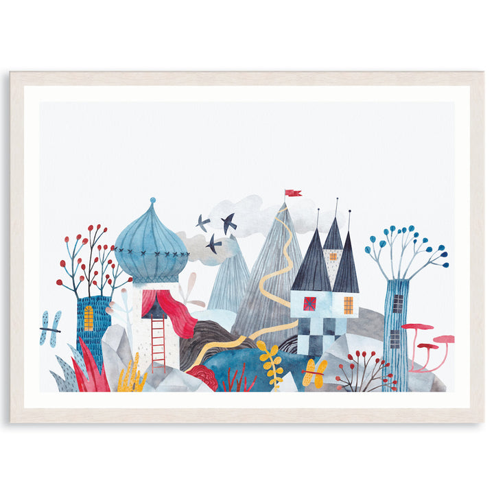 FANTASY CASTLE I - Framed Print