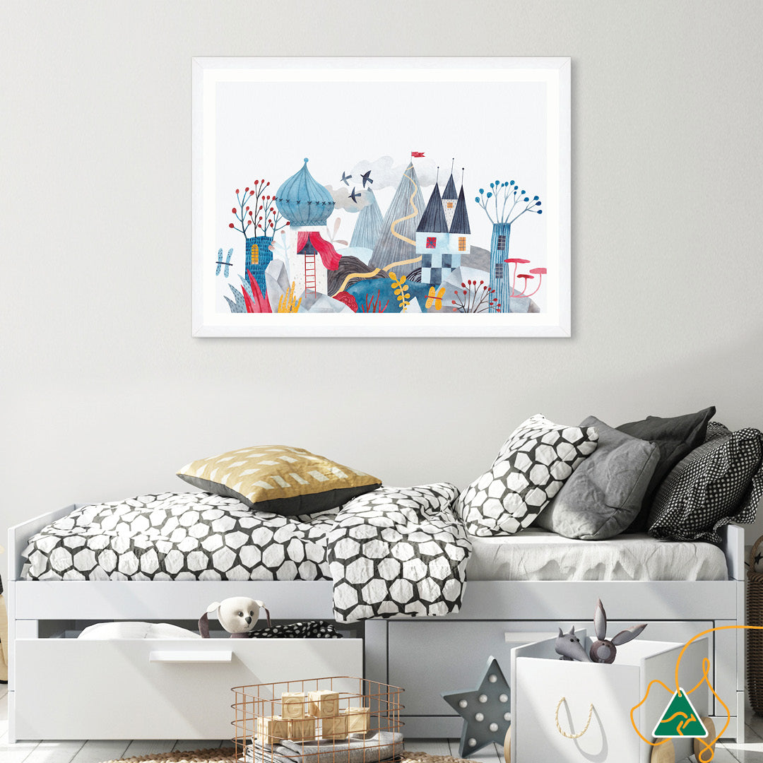 FANTASY CASTLE I - Framed Print