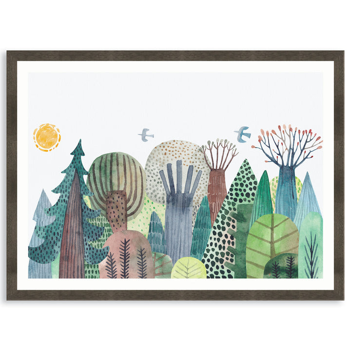 FOREST WILDLIFE I - Framed Print