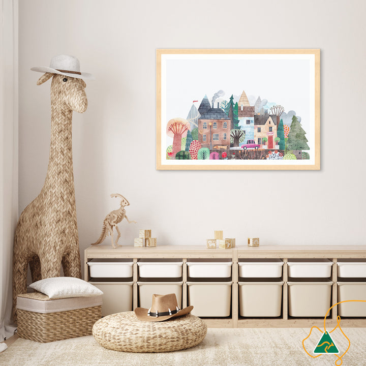 MOUNTAIN TRAIL I - Framed Print