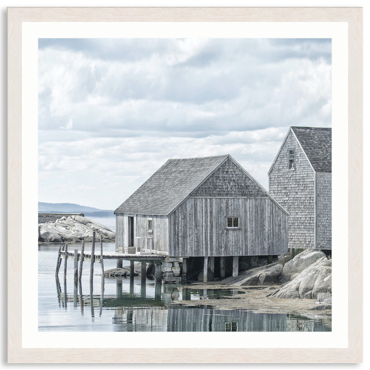 FISHING COVE II - Framed Print