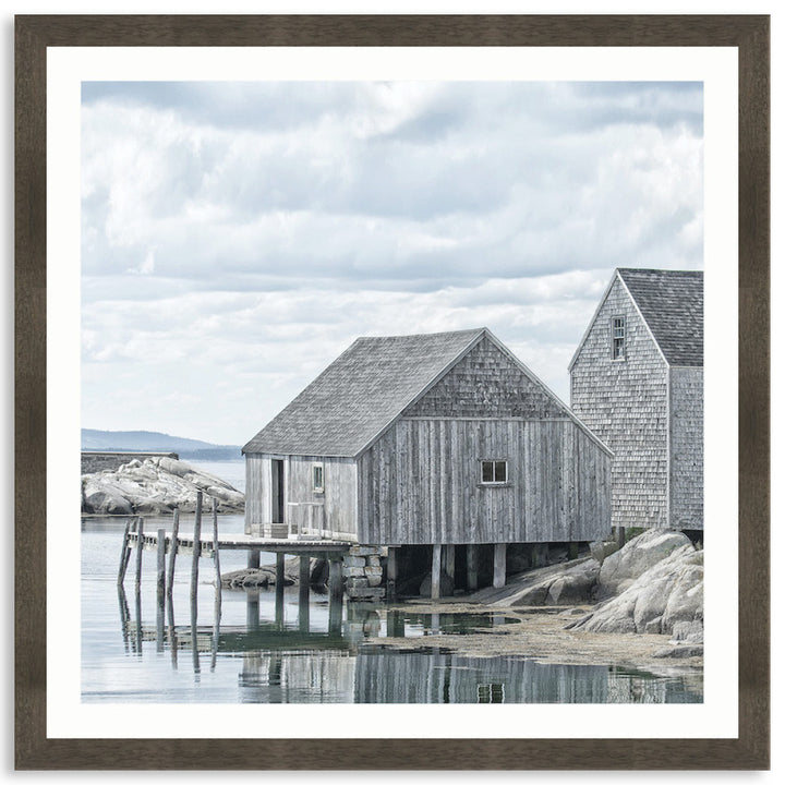 FISHING COVE II - Framed Print