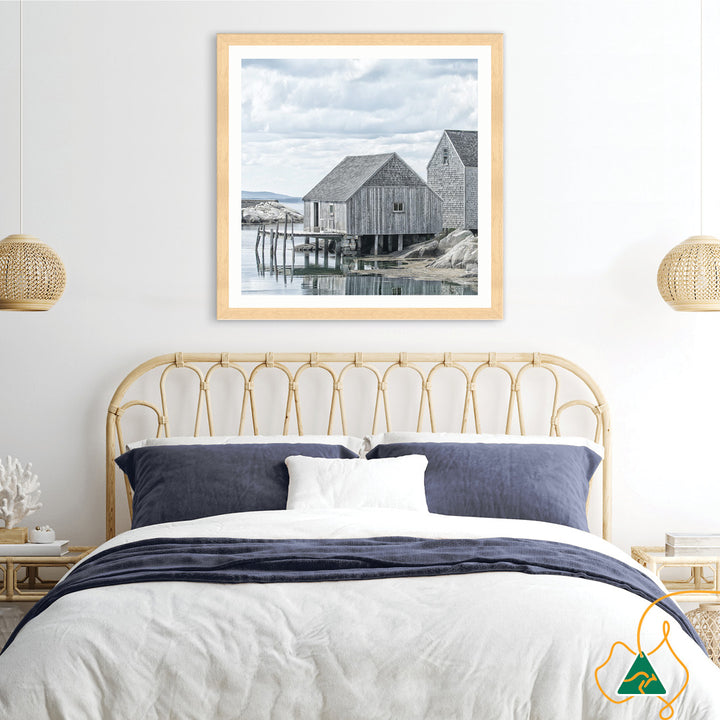 FISHING COVE II - Framed Print