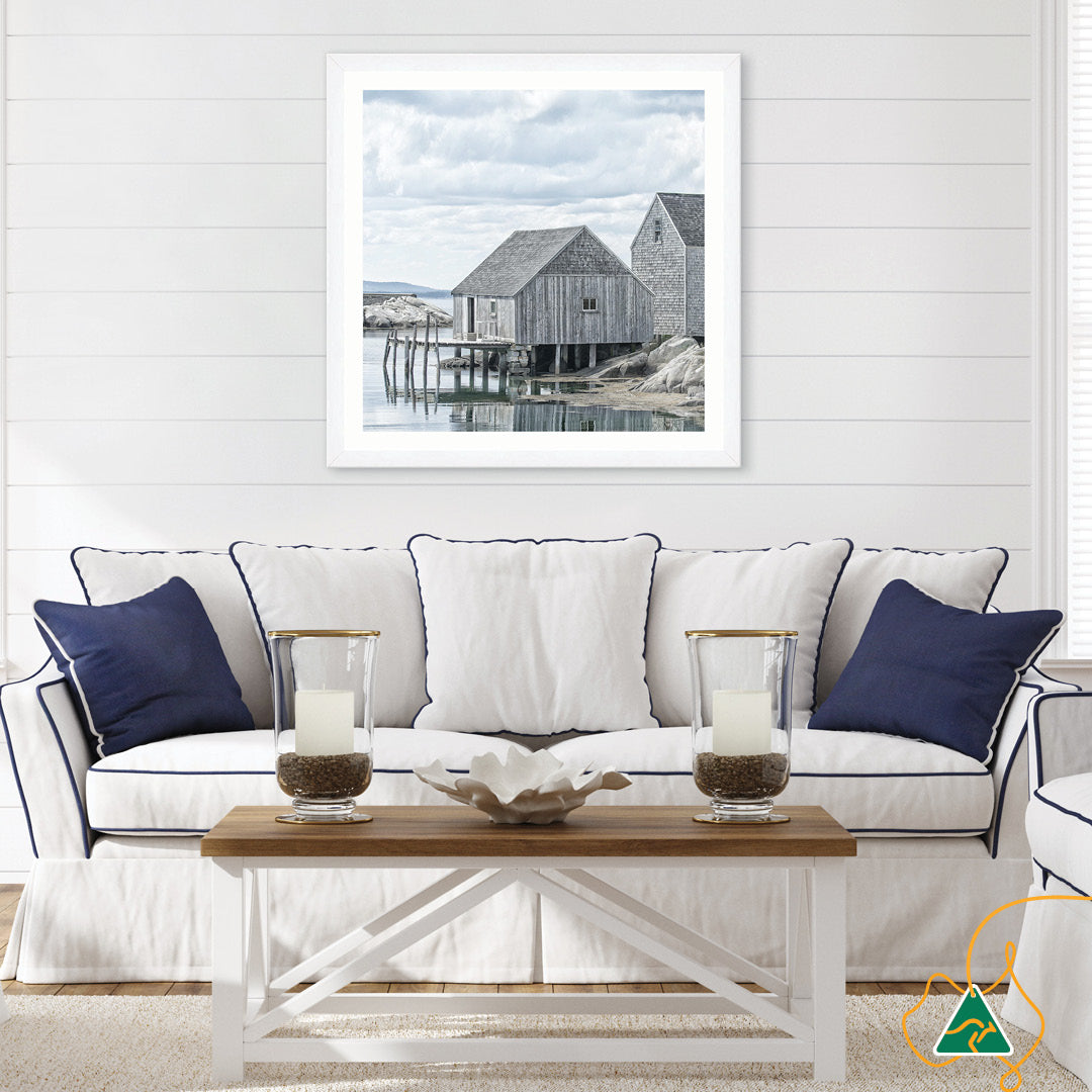 FISHING COVE II - Framed Print