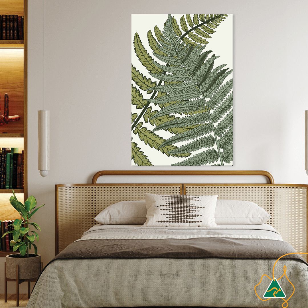 FERN STUDY I - Canvas Print