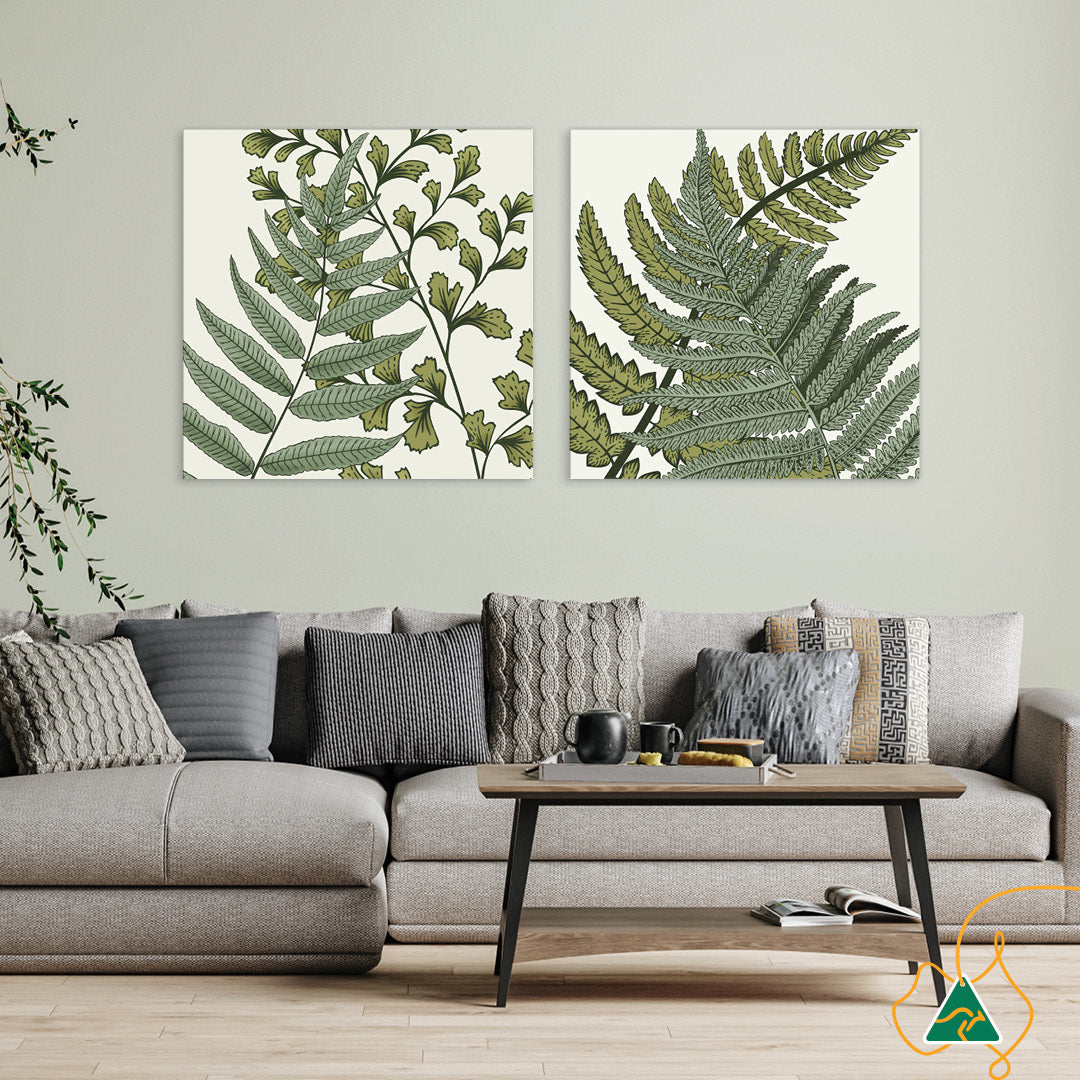 FERN STUDY IV - Canvas Print