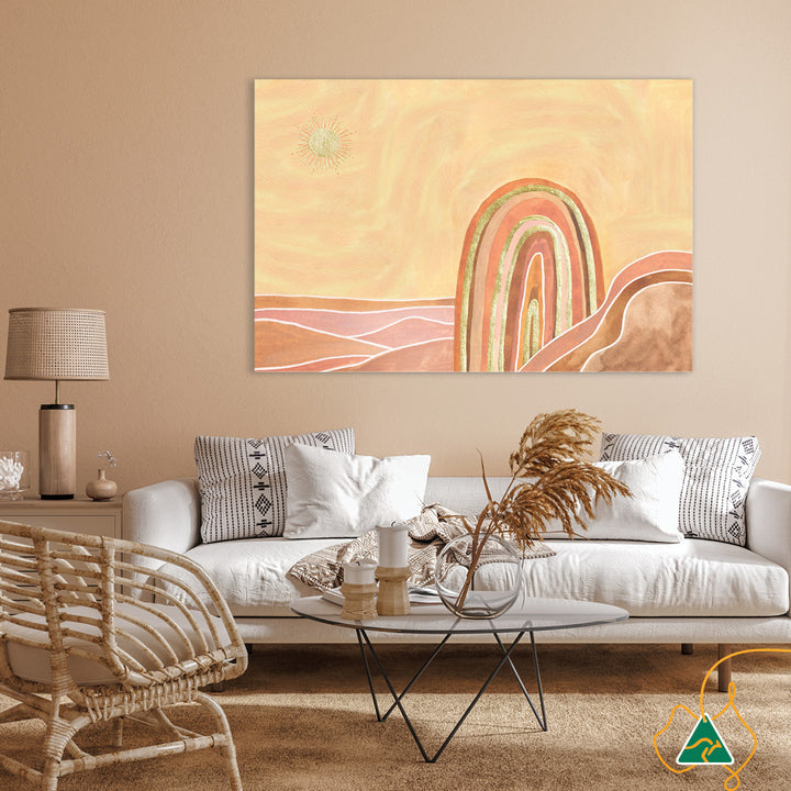 GOLDEN SKY I - Canvas Print