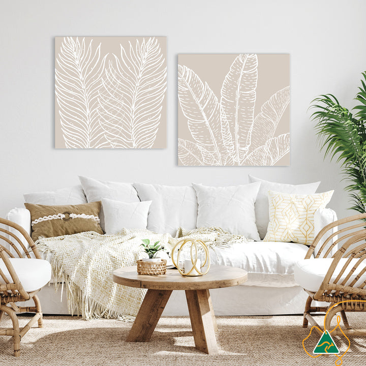 MODERN FLORA I - Canvas Print