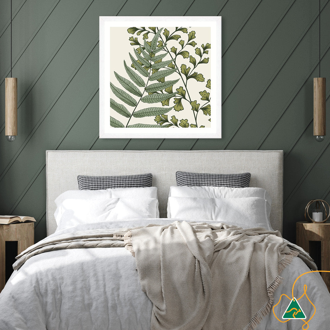 FERN STUDY IV - Framed Print