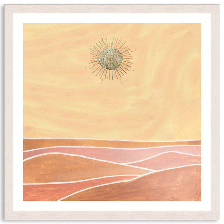 GOLDEN SKY II - Framed Print