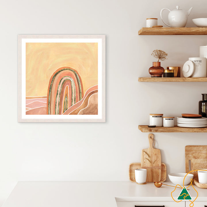 GOLDEN SKY III - Framed Print