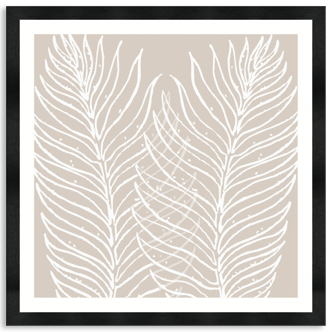 MODERN FLORA I - Framed Print