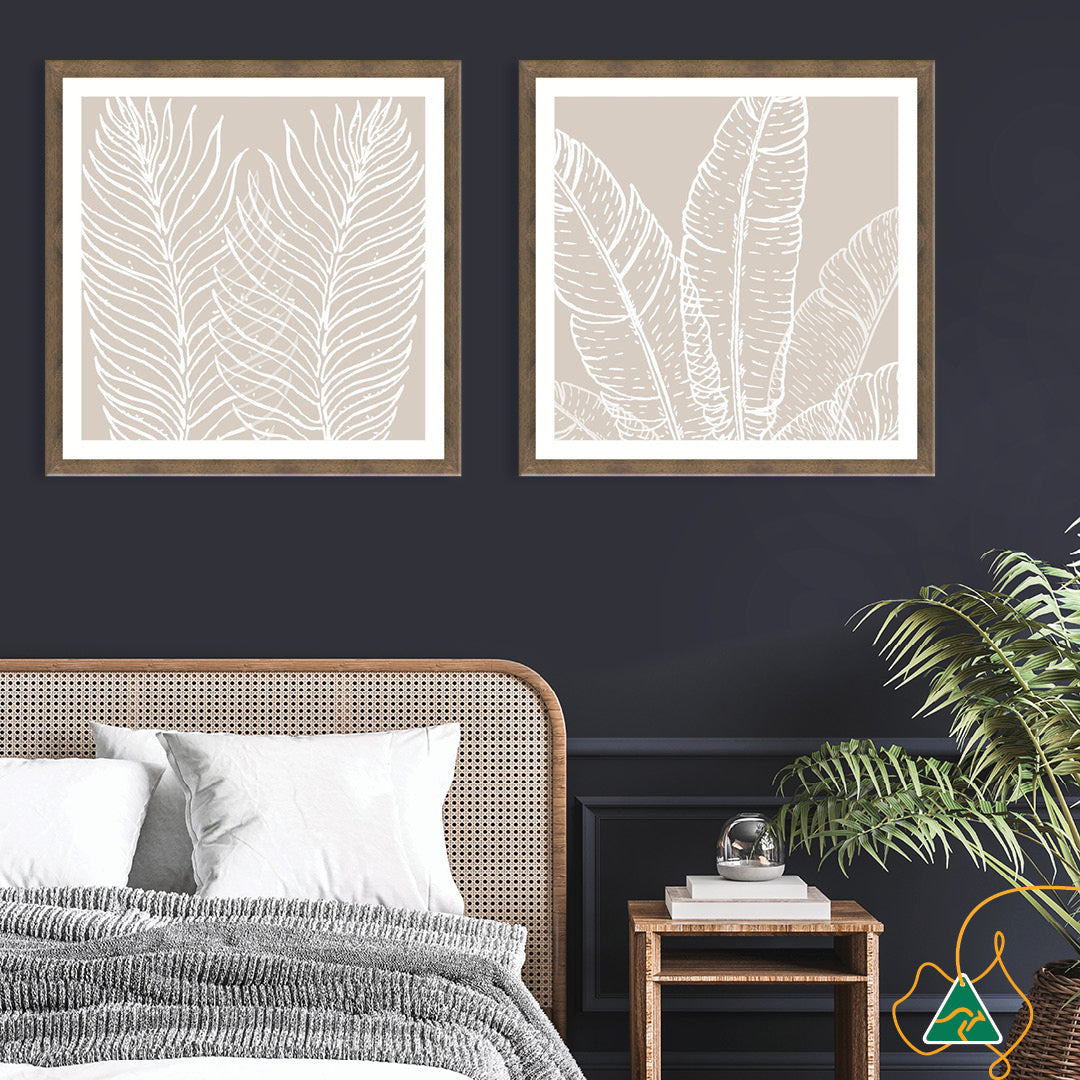 MODERN FLORA I - Framed Print