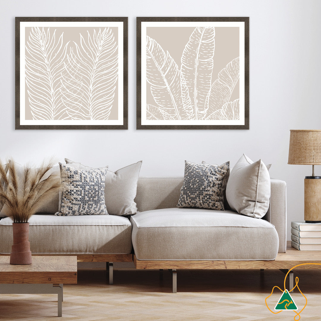 MODERN FLORA I - Framed Print