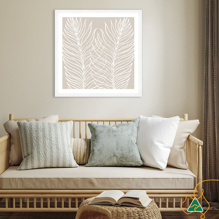 MODERN FLORA I - Framed Print