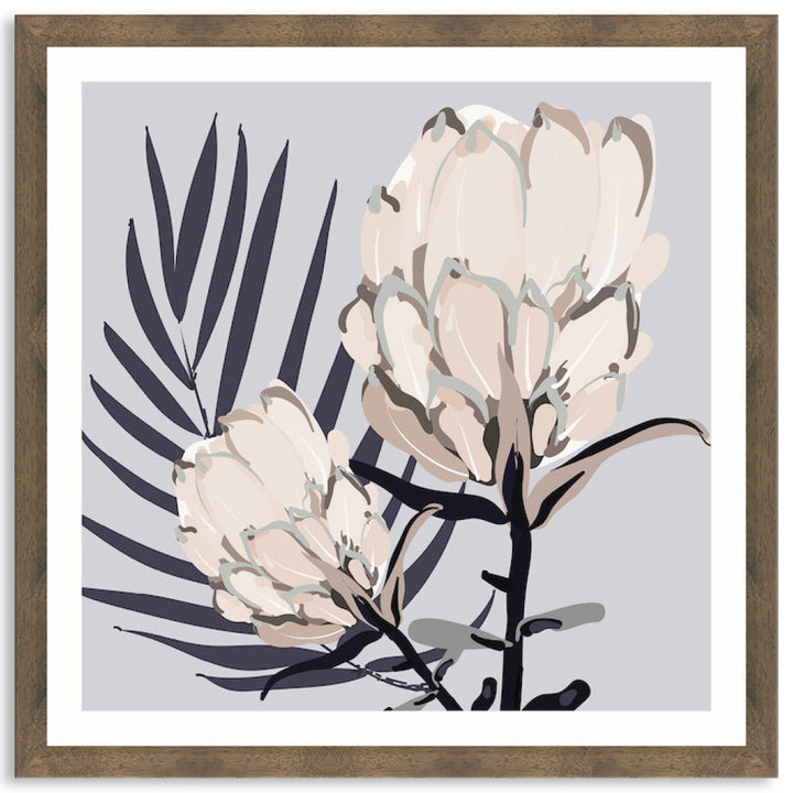 PROTEA GREY II - Framed Print