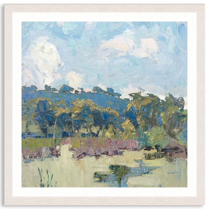 RURAL POND II - Framed Print