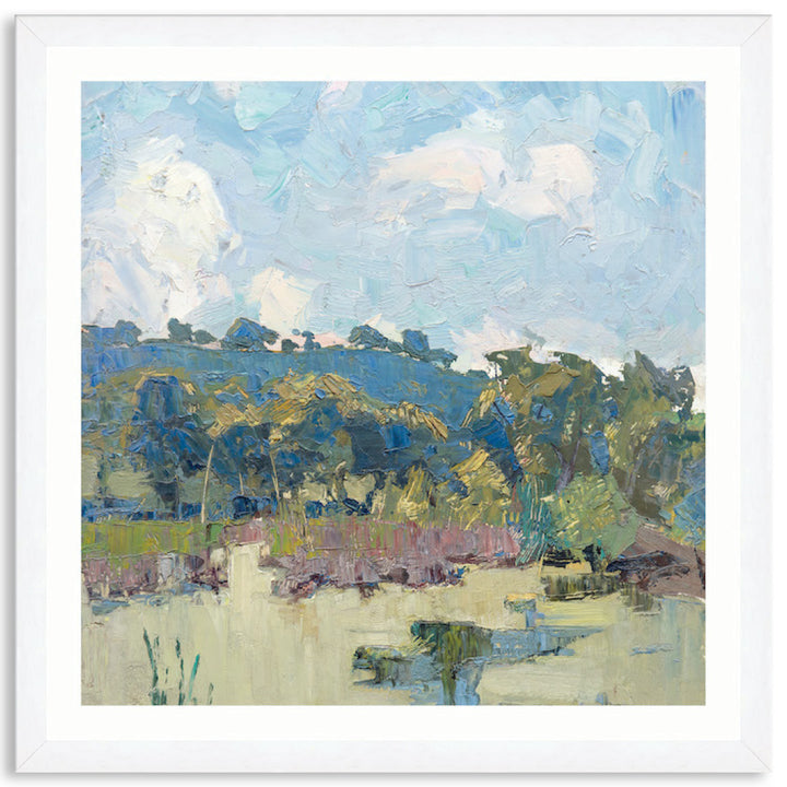 RURAL POND II - Framed Print