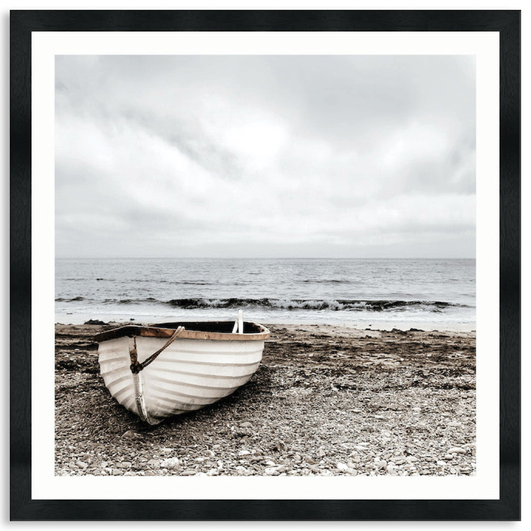 SECLUDED BEACH II - Framed Print