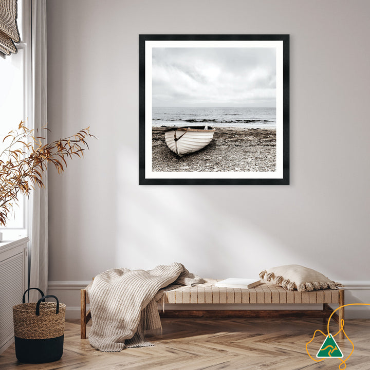 SECLUDED BEACH II - Framed Print