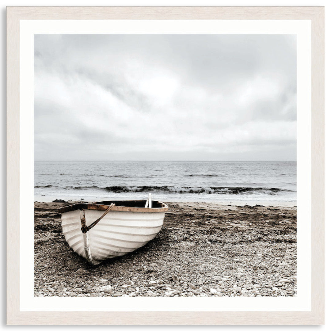 SECLUDED BEACH II - Framed Print