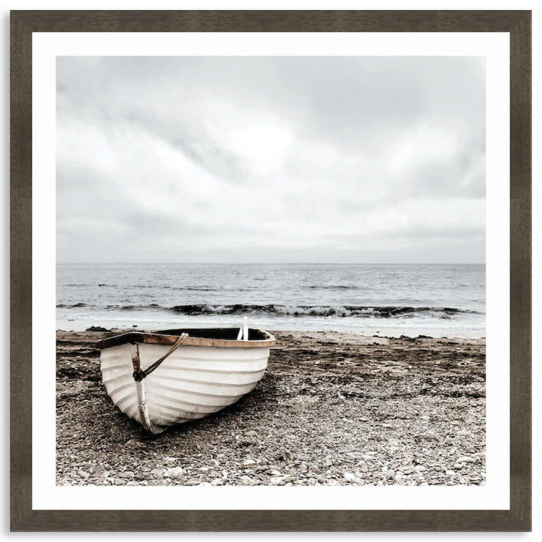 SECLUDED BEACH II - Framed Print